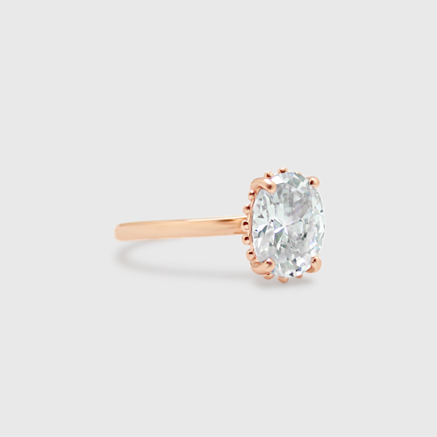 "Amara" Ring- Moissanite Collection