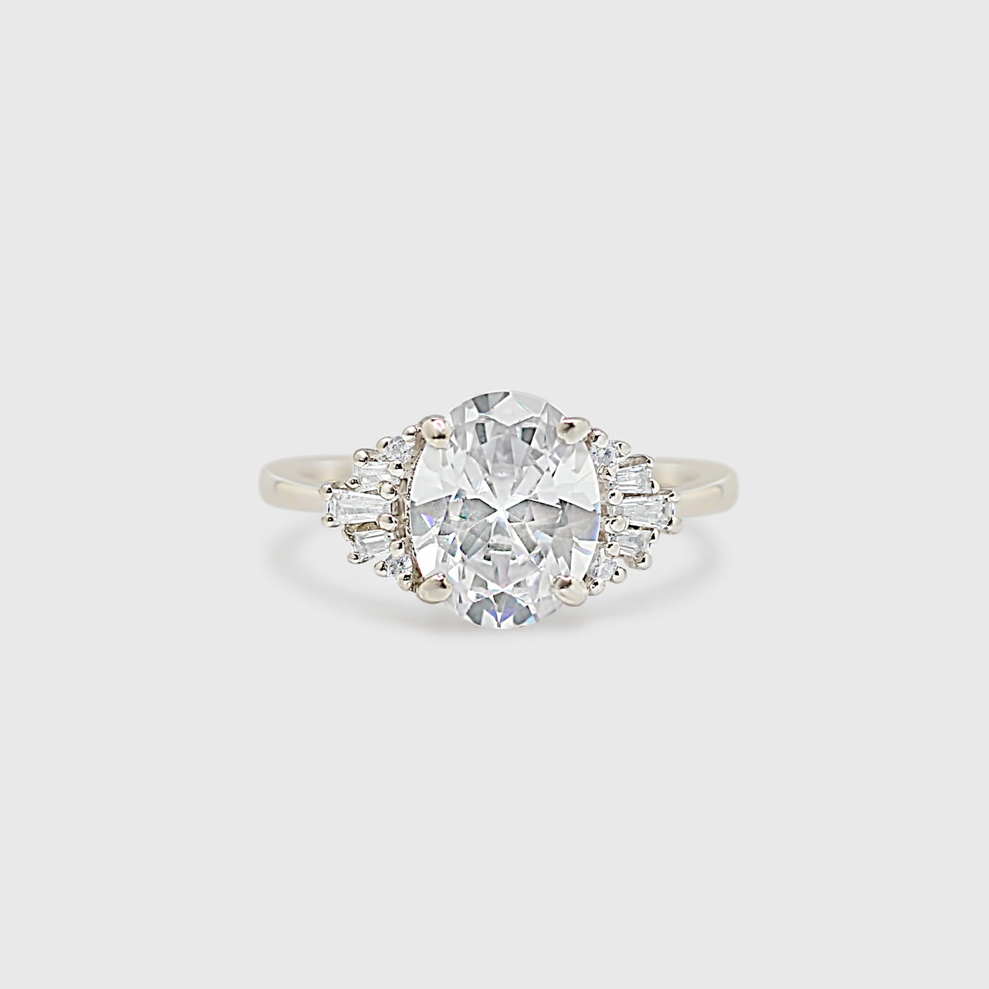 “Natalia" Ring- Moissanite Collection