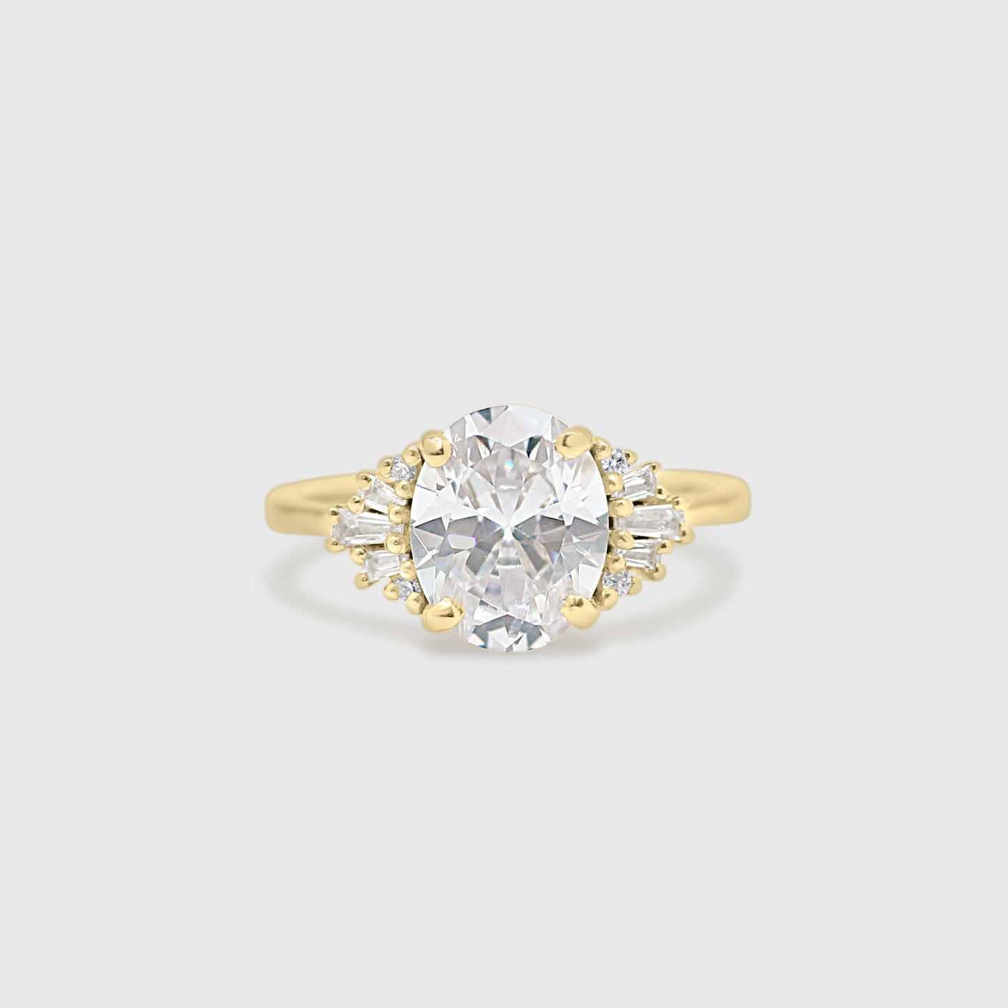 “Natalia" Ring- Moissanite Collection