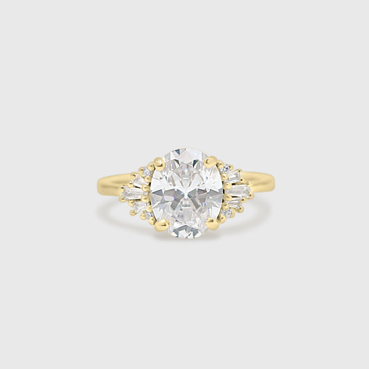 “Natalia" Ring- Moissanite Collection