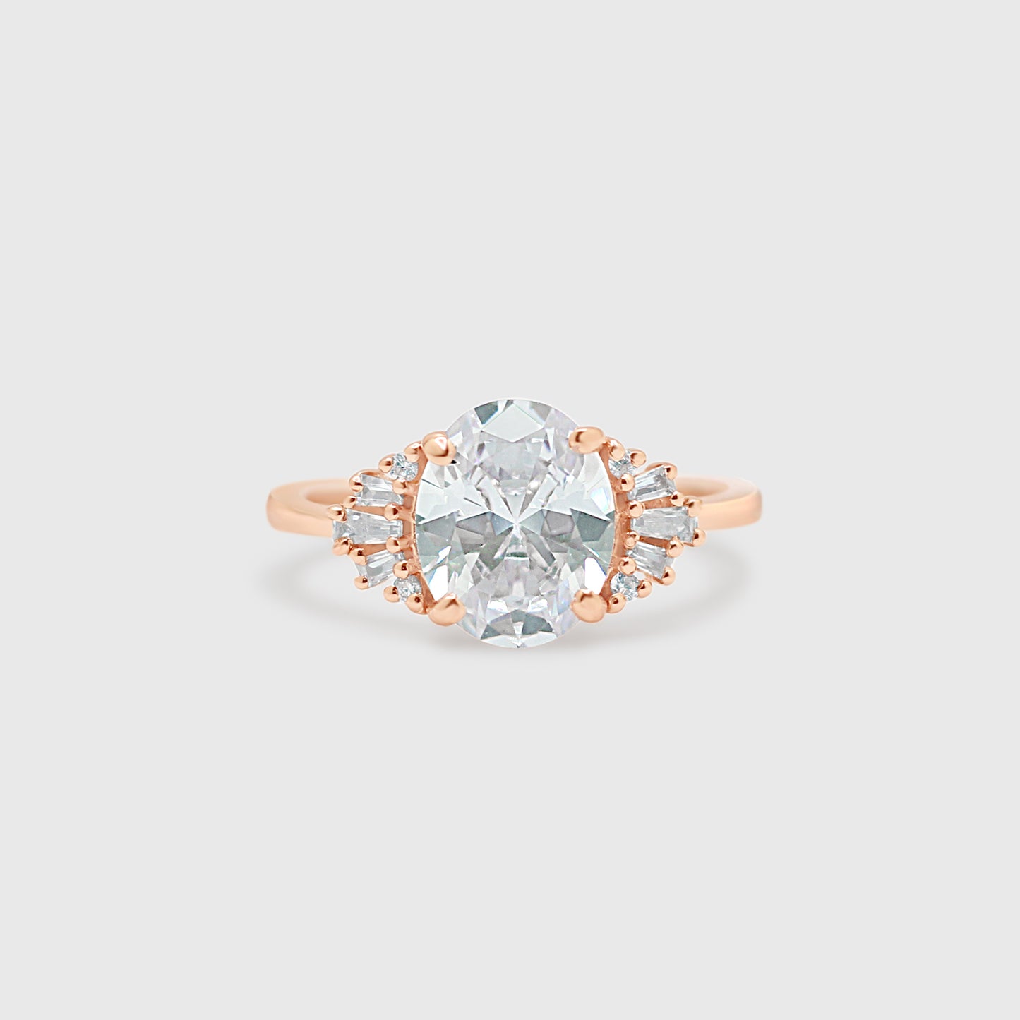“Natalia" Ring- Moissanite Collection
