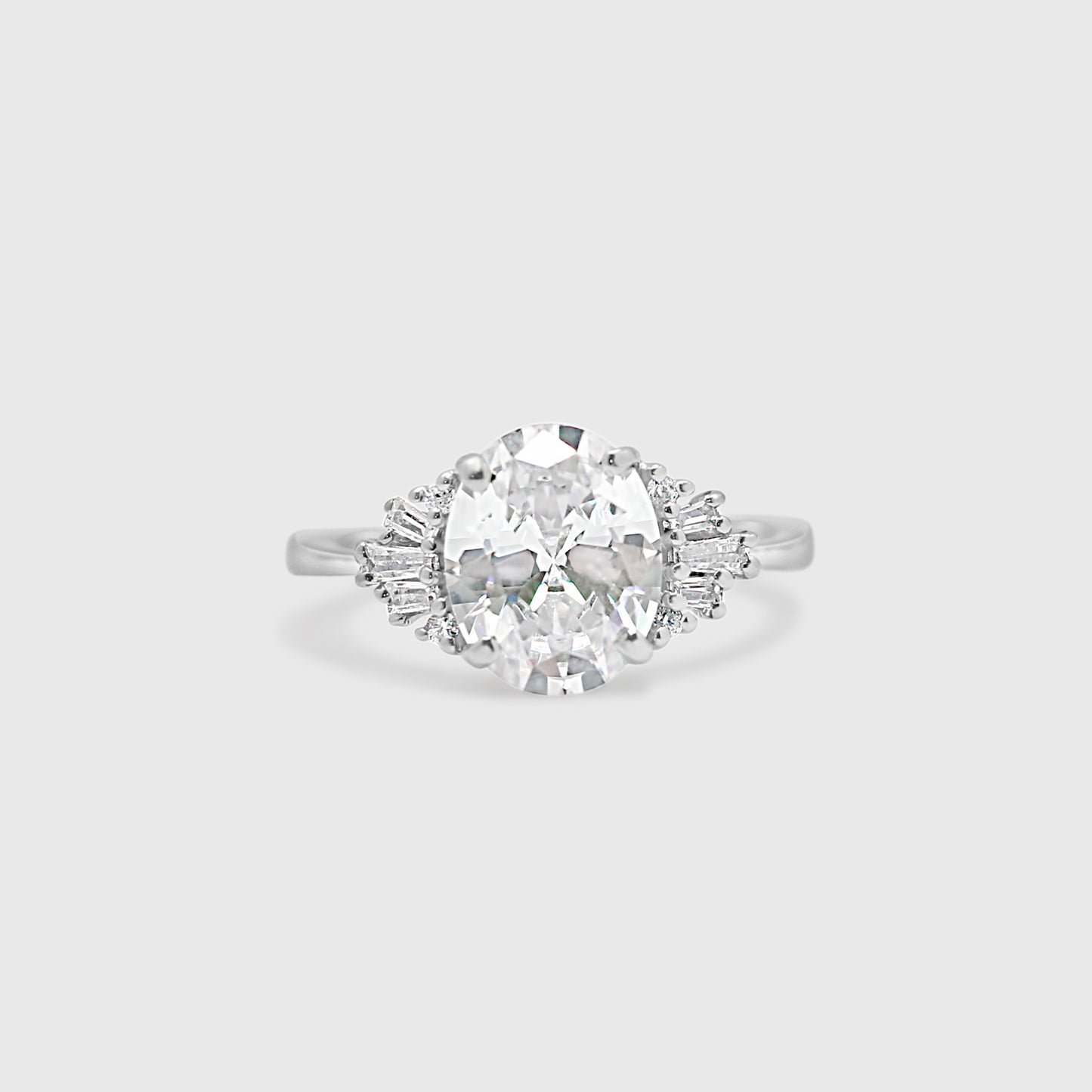 “Natalia" Ring- Moissanite Collection
