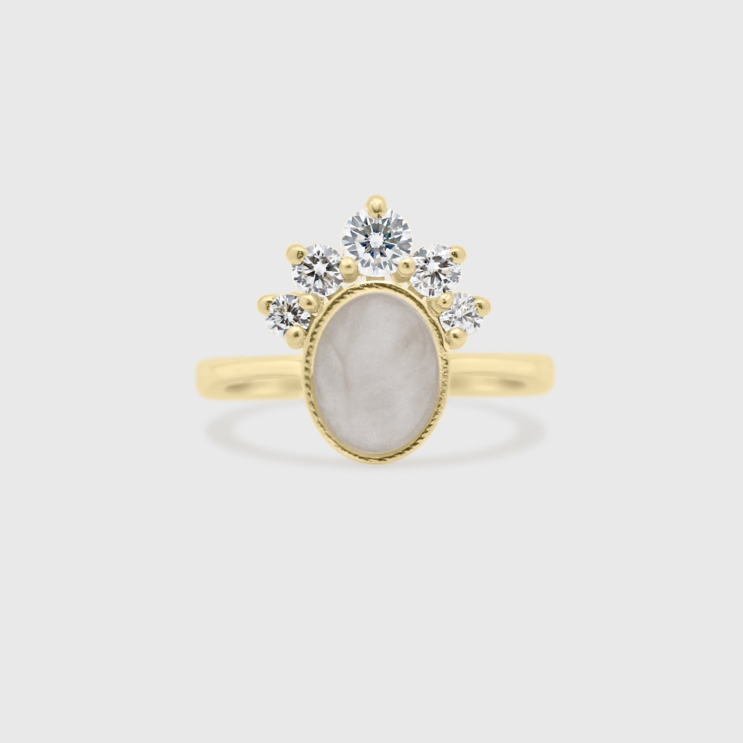 Crown Gem Ring