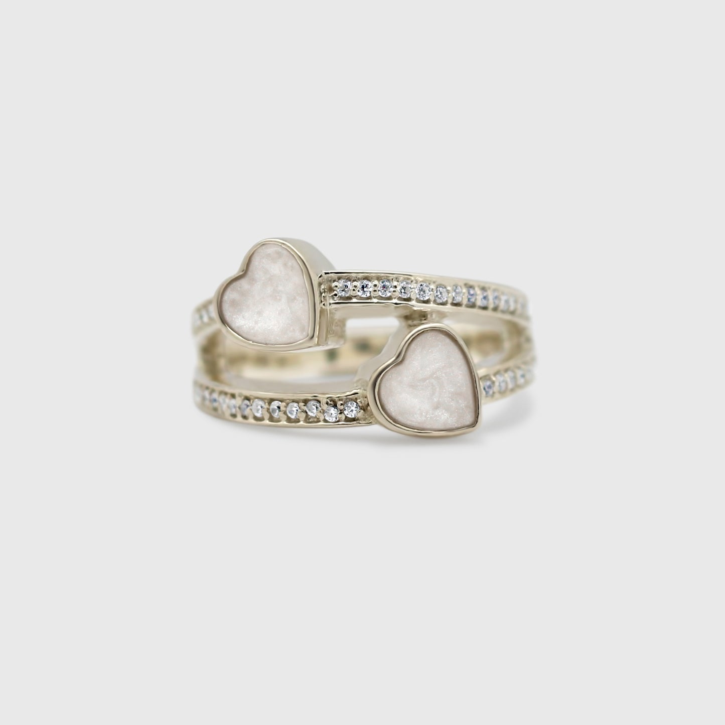 Double Heart Ring
