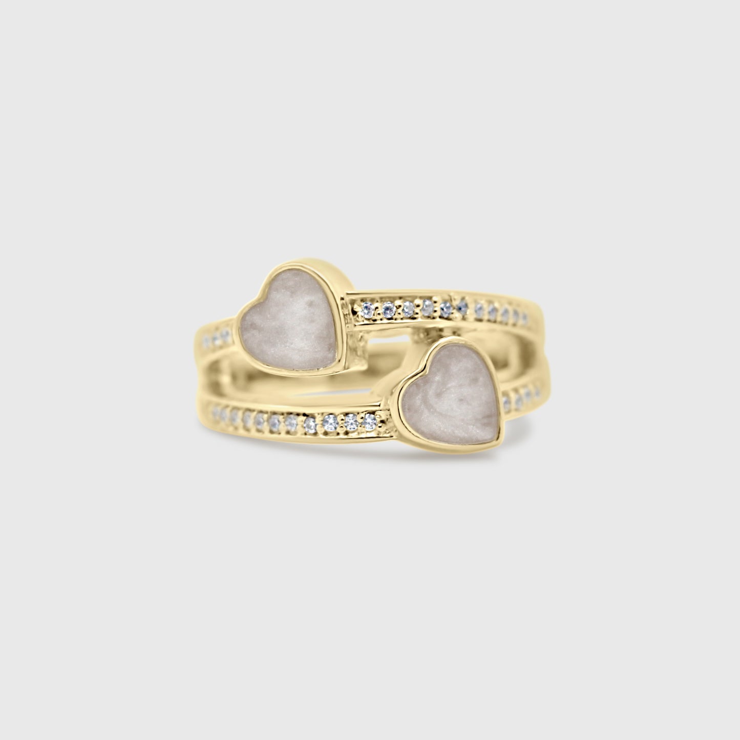 Double Heart Ring