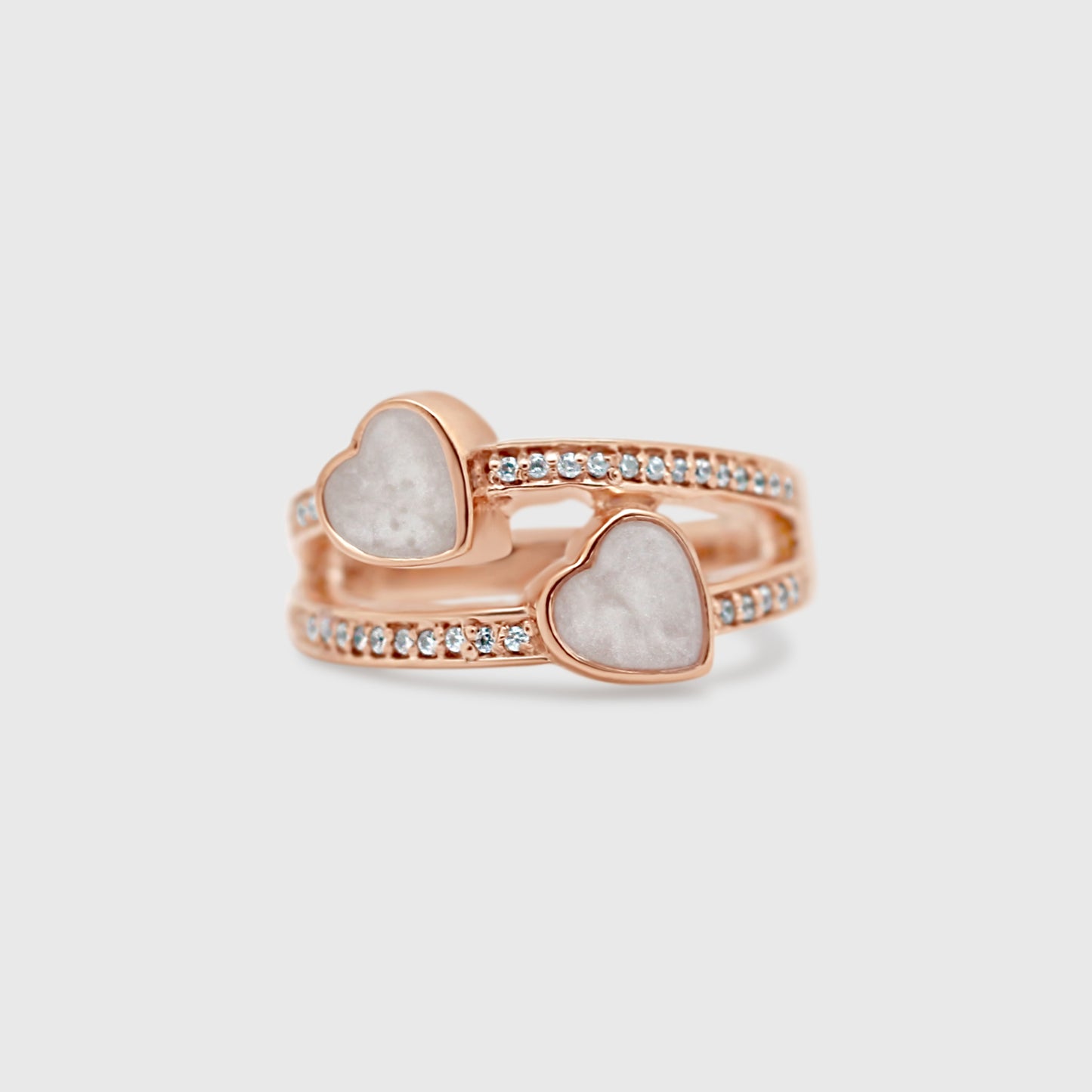 Double Heart Ring