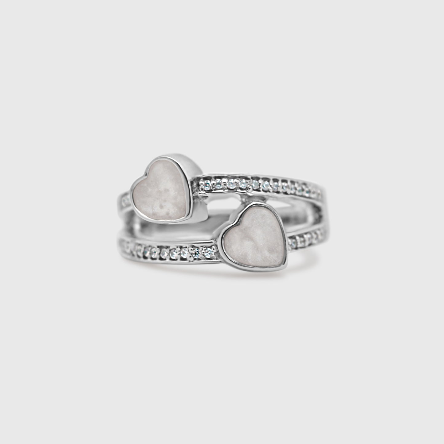Double Heart Ring