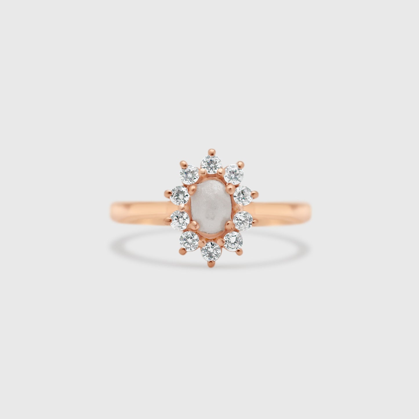 Halo Gem Ring