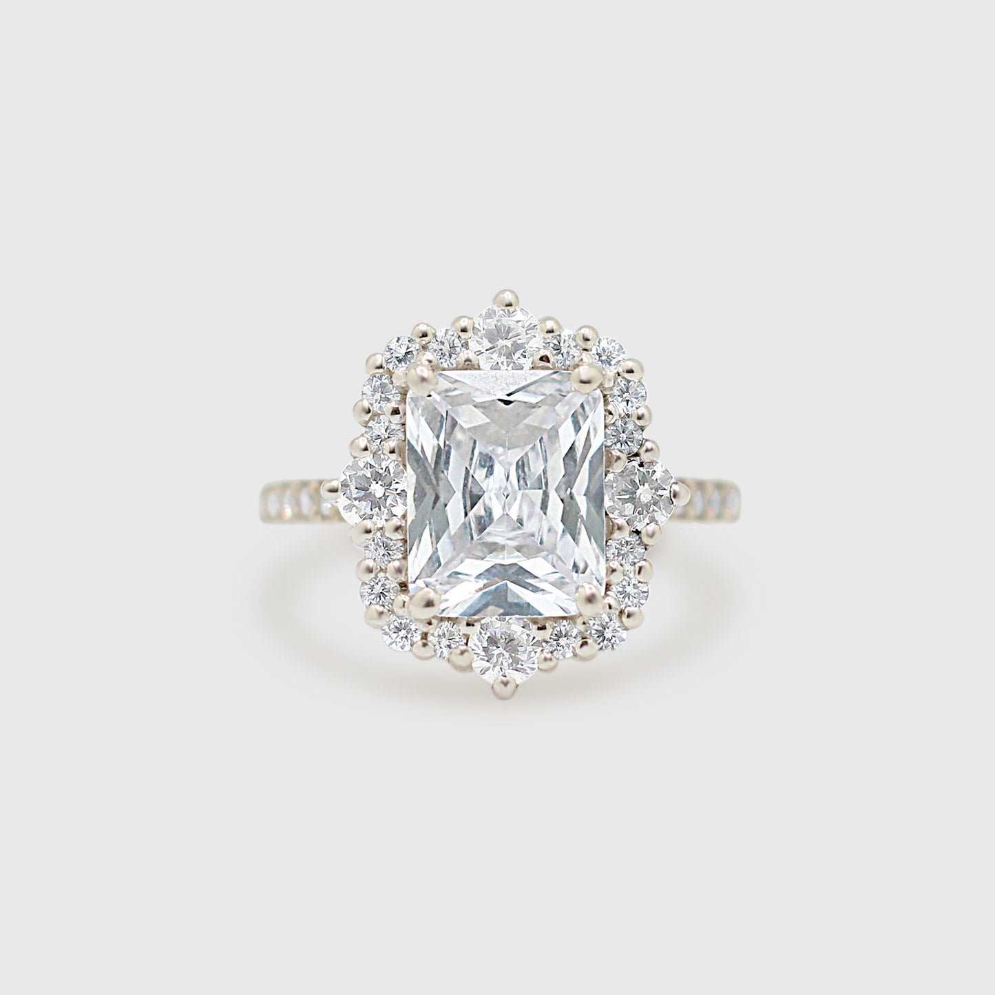 "Amber" Ring- Moissanite Collection