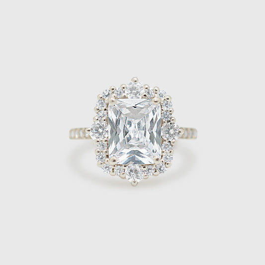 "Amber" Ring- Moissanite Collection