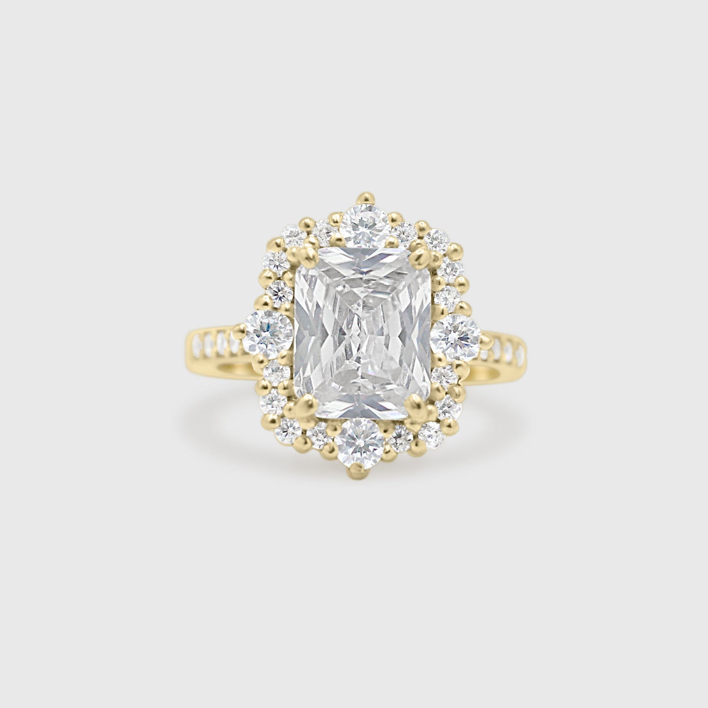 "Amber" Ring- Moissanite Collection