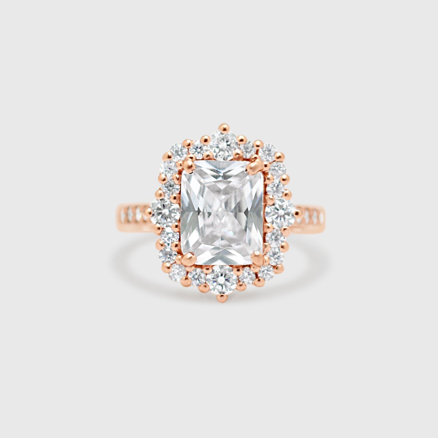"Amber" Ring- Moissanite Collection