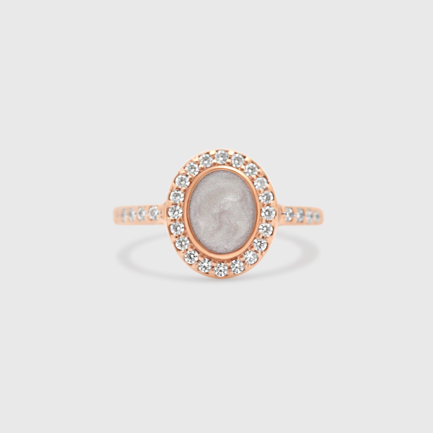 Oval Gemstone Ring
