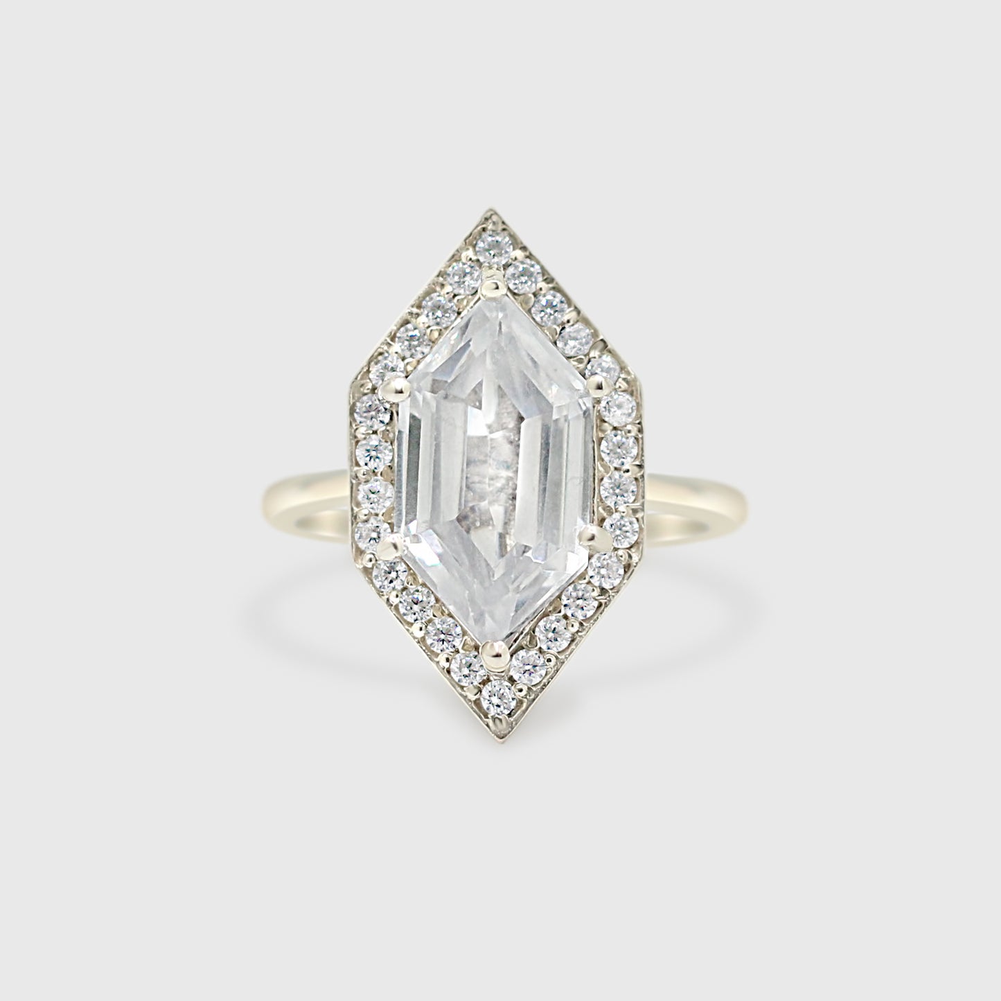 "Corinne" Ring- Moissanite Collection