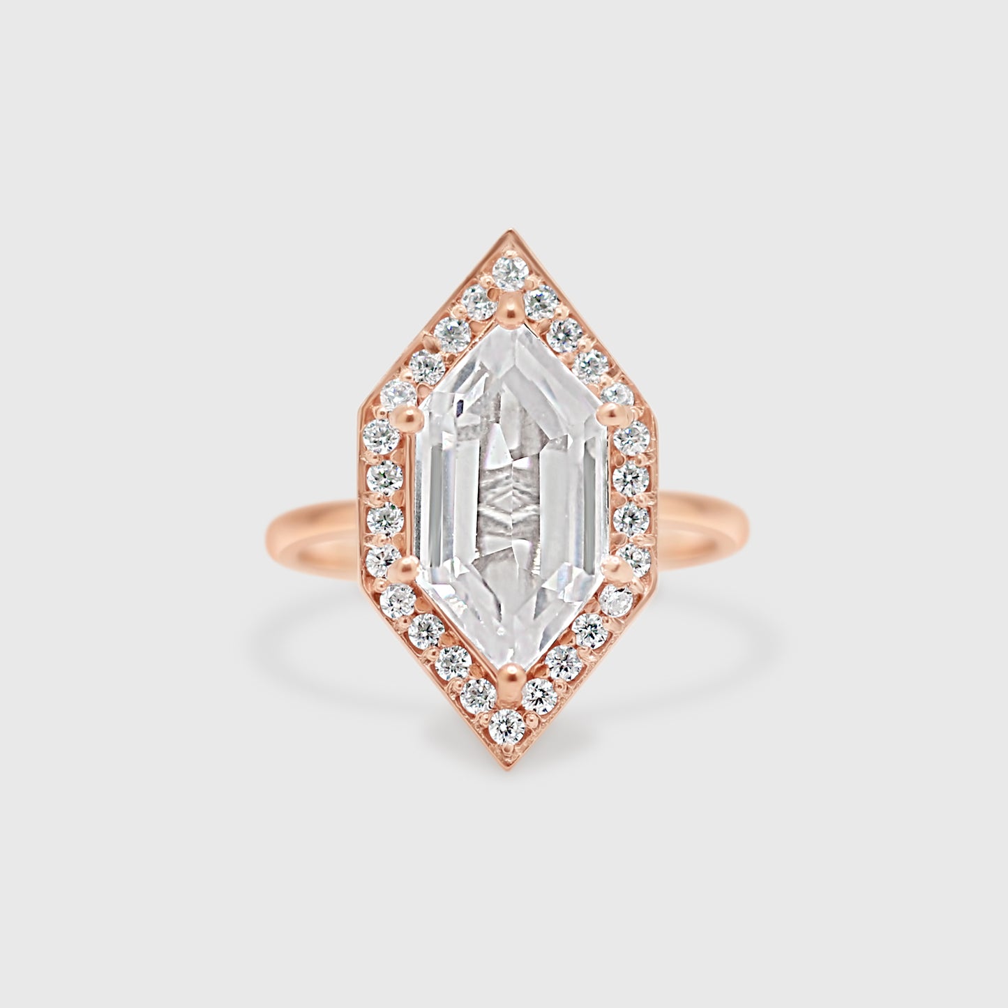 "Corinne" Ring- Moissanite Collection