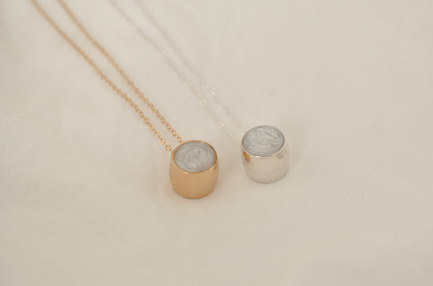 Sliding Round Necklace