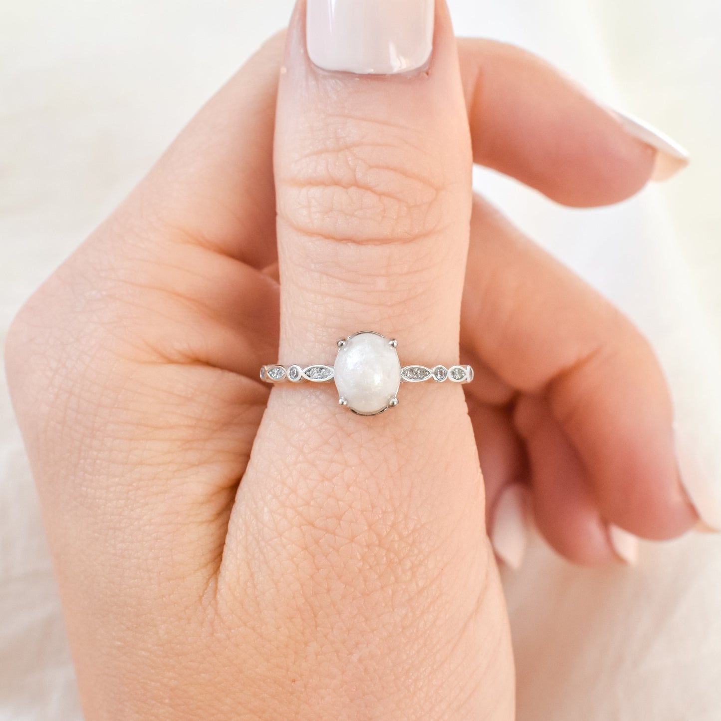 Solitaire Detailed Ring