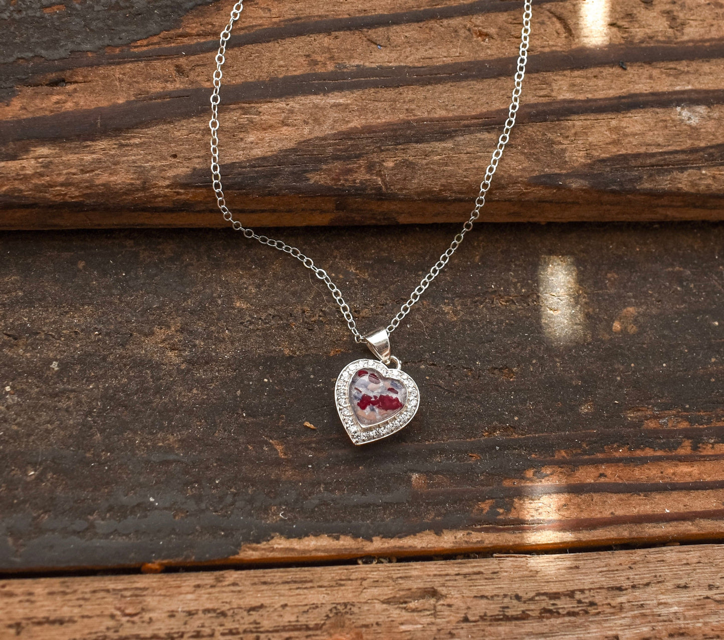 Heart Halo Necklace