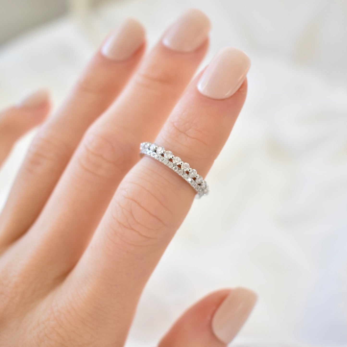 "Alaina" Ring - Moissanite Collection