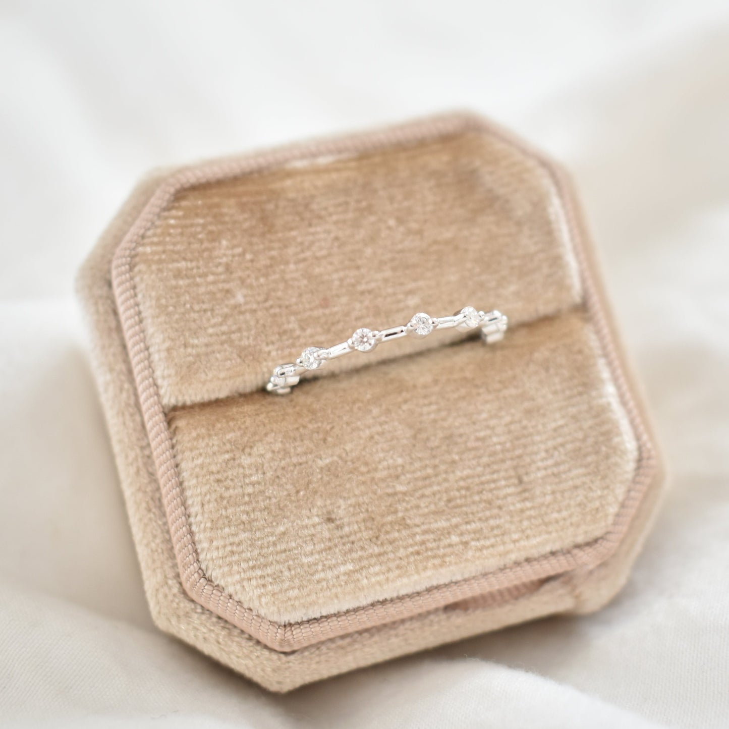 “Mabry" Ring- Moissanite Collection