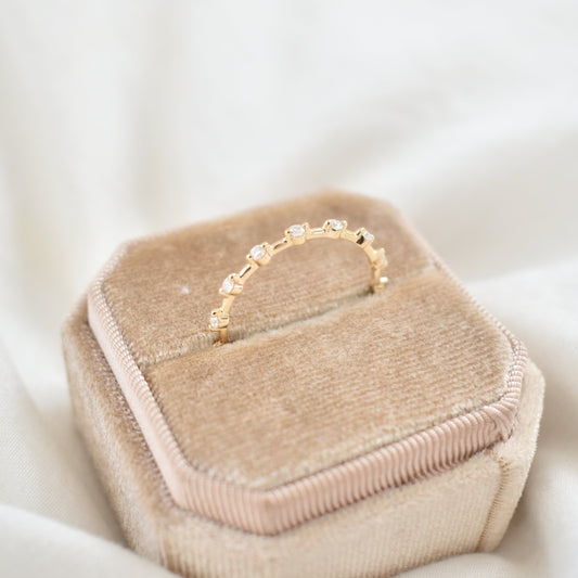 “Mabry" Ring- Moissanite Collection