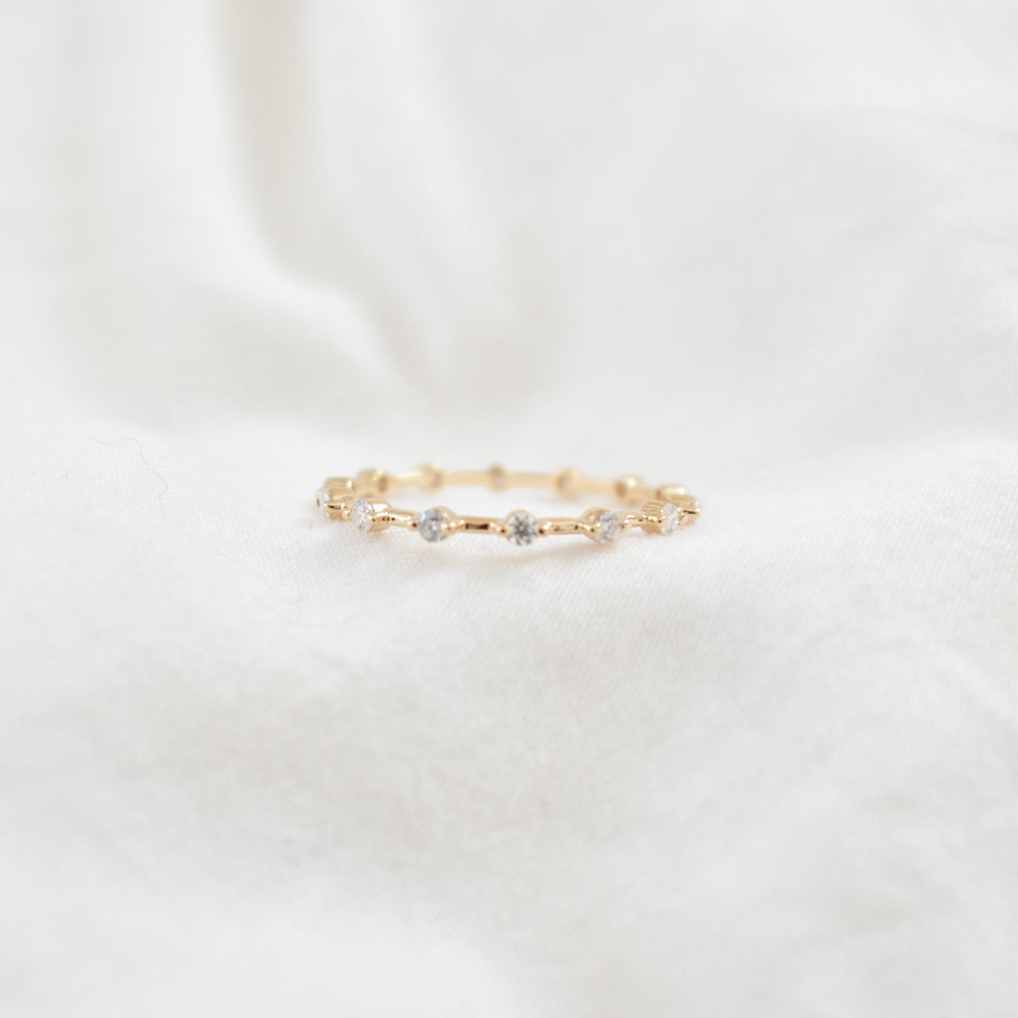 “Mabry" Ring- Moissanite Collection