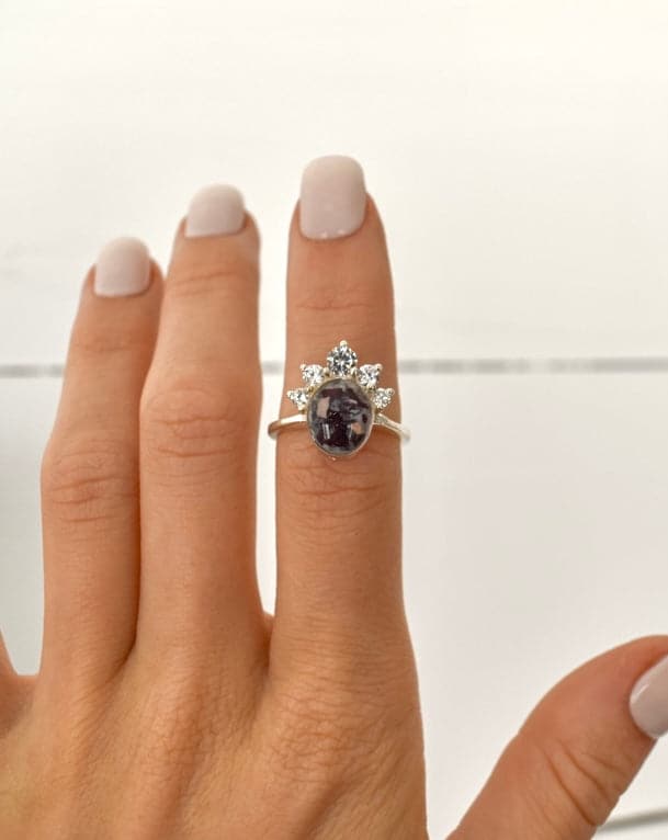 Crown Gem Ring