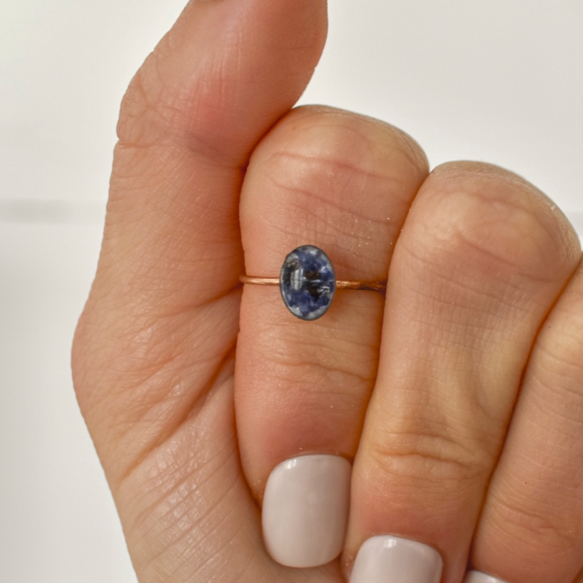 10k Solid Gold Oval Ring
