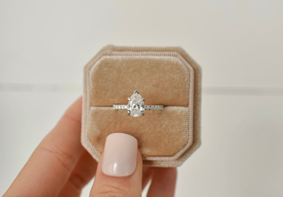 "Dianna" Ring- Moissanite Collection