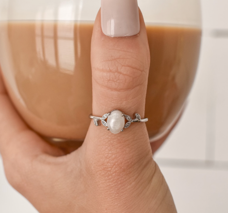 Nature Gem Cremation Ring