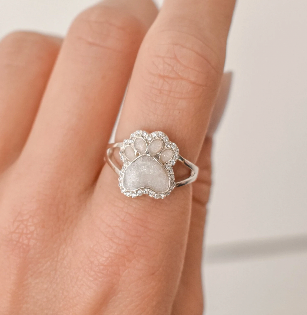 Paw Print Ring