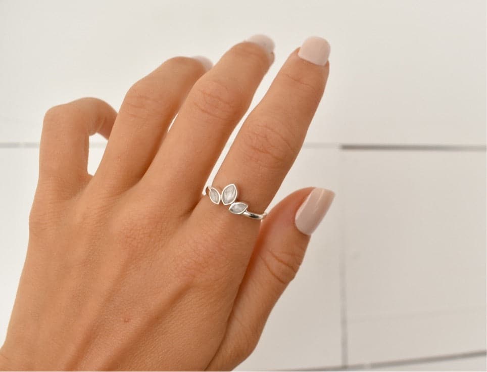 Tri Marquise Ring