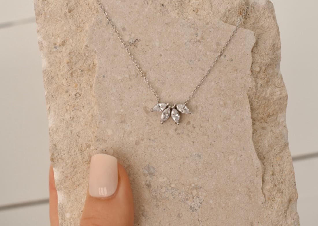 "Trinity" Necklace - CZ Collection