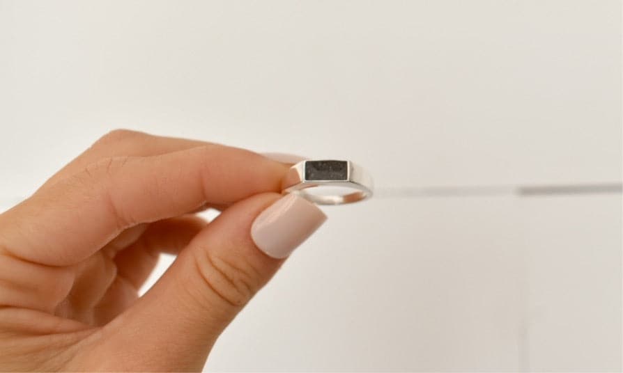 Thin Rectangle Ring