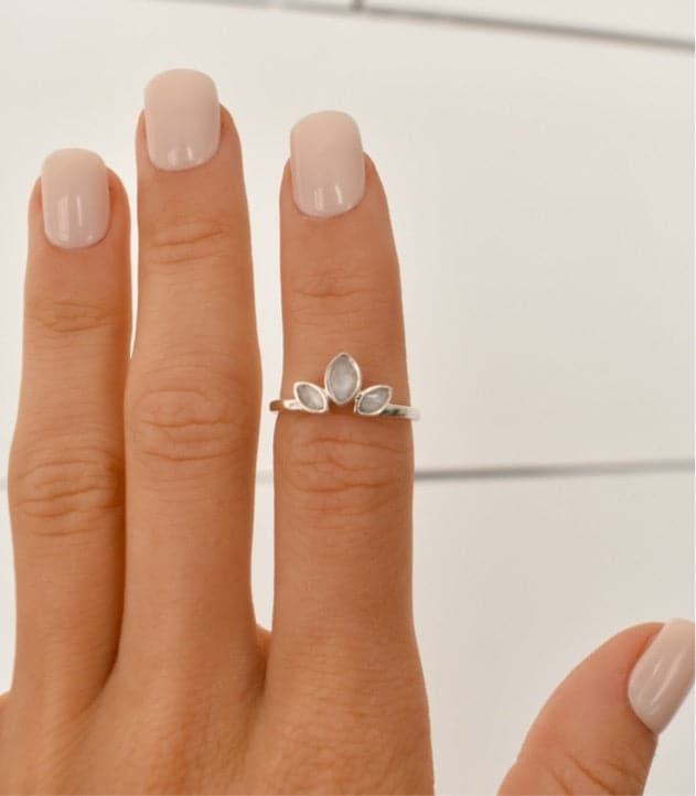 Tri Marquise Ring