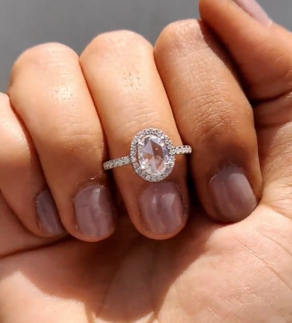 "Hazel" Ring- Moissanite Collection