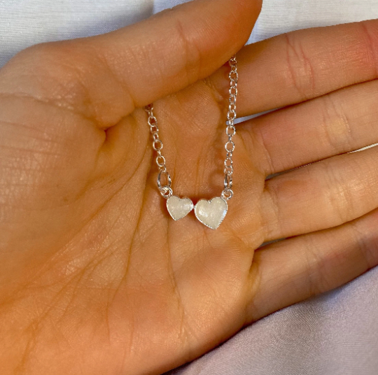 Double Heart Necklace