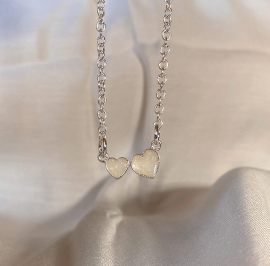Double Heart Necklace