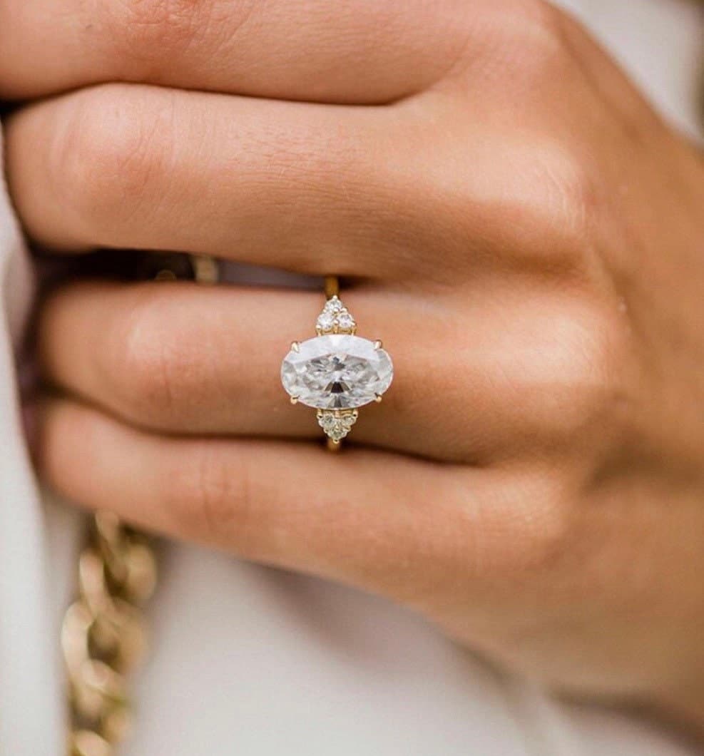"Mabrey" Ring- Moissanite Collection