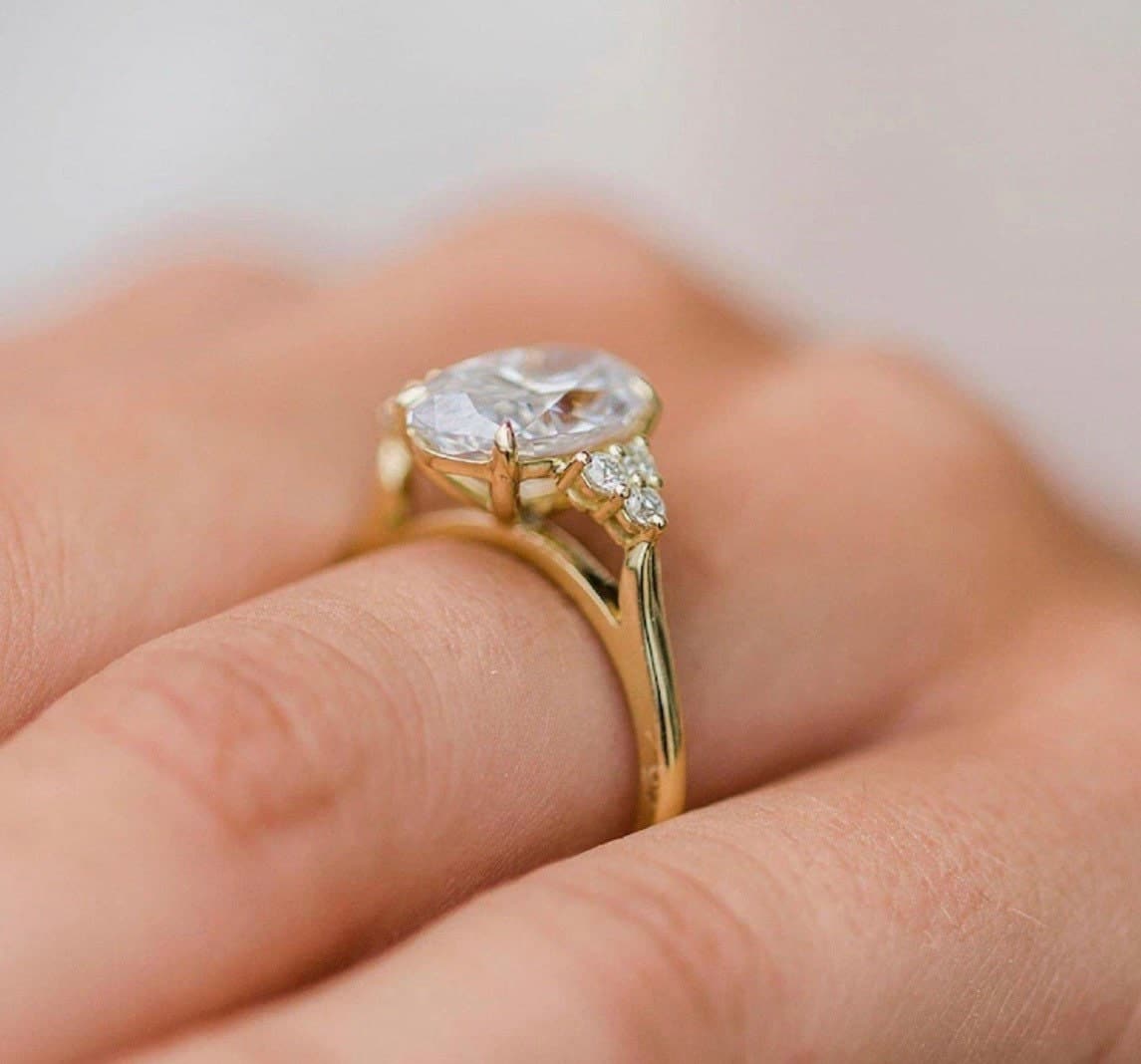 "Mabrey" Ring- Moissanite Collection