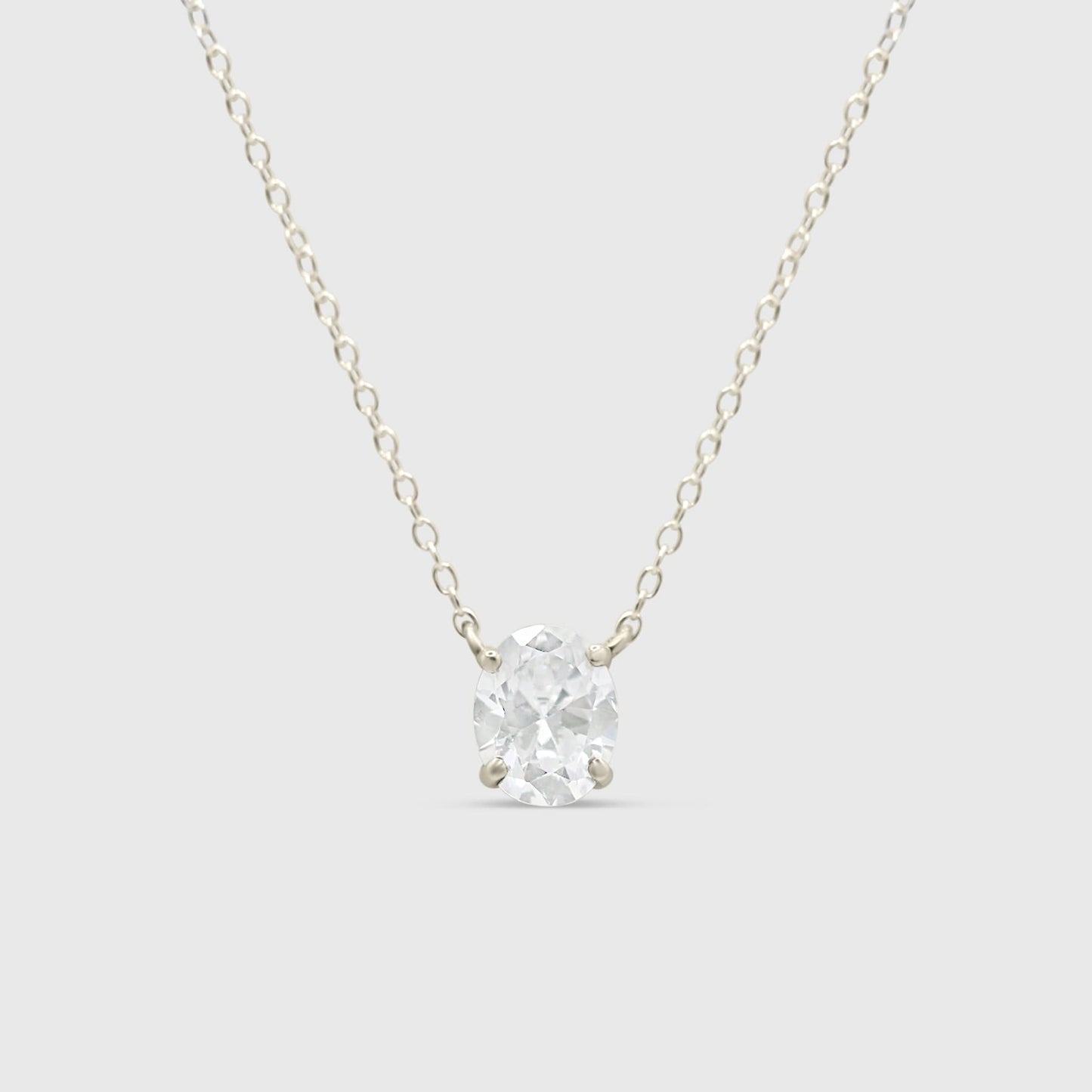 "Zara" Necklace - Moissanite Collection