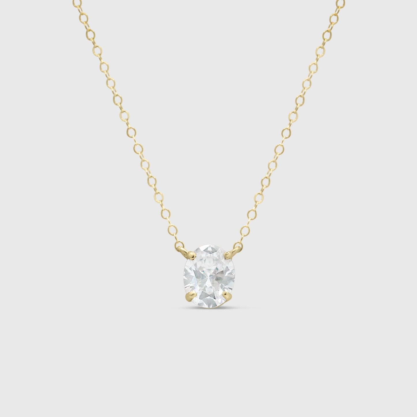 "Zara" Necklace - Moissanite Collection