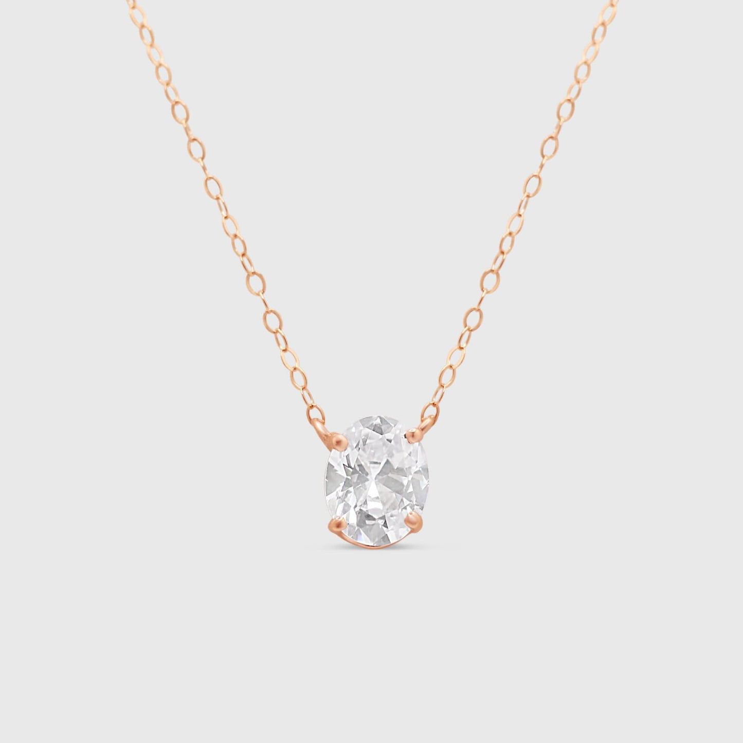 "Zara" Necklace - Moissanite Collection