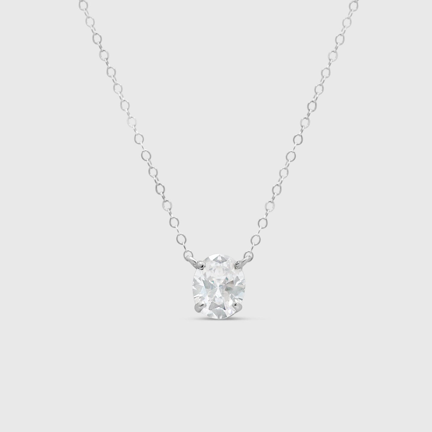 "Zara" Necklace - Moissanite Collection
