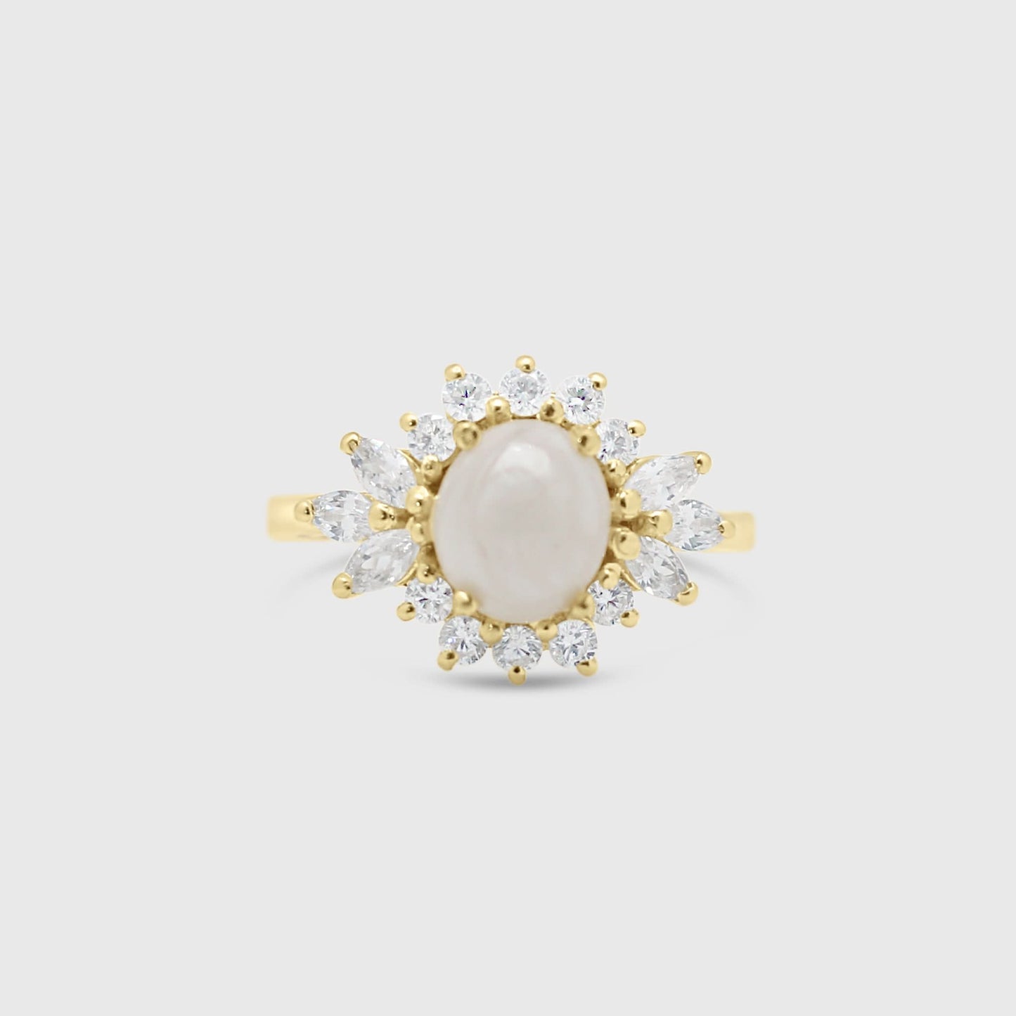 Marquise Halo Ring - Memorial Diamond Collection