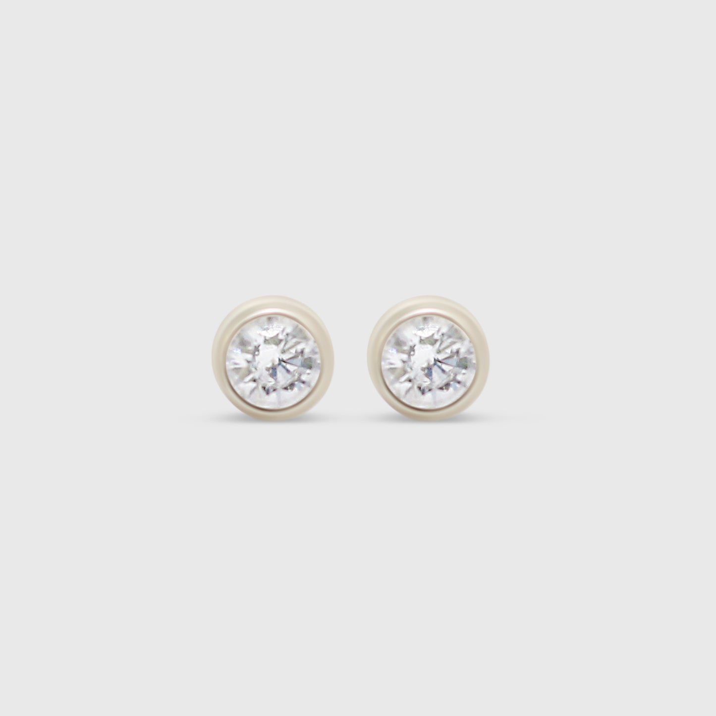 "Hallie" Earring Studs- Moissanite Collection
