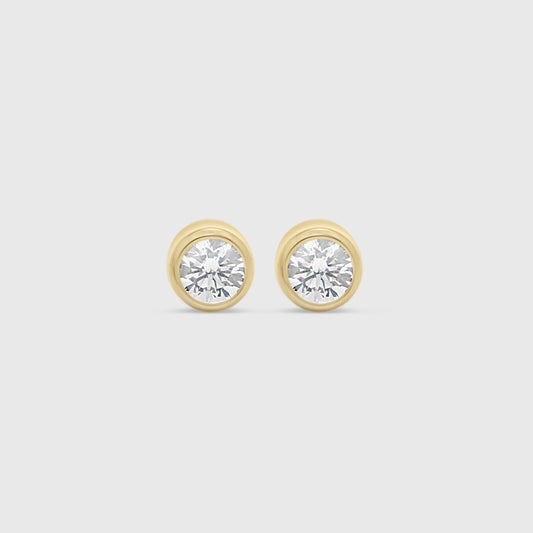 "Hallie" Earring Studs- Memorial Diamond Collection