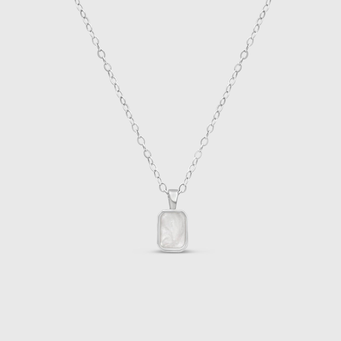Classic Rectangle Necklace