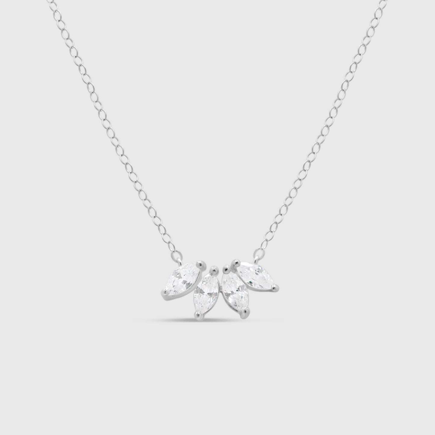 "Trinity" Necklace - CZ Collection