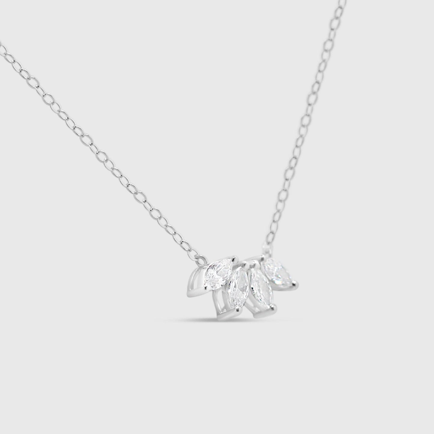 "Trinity" Necklace - CZ Collection